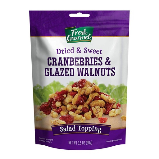 [787359177095] Topping Para Ensaladas - Arándanos y Nueces / Fresh Gourmet / 99g