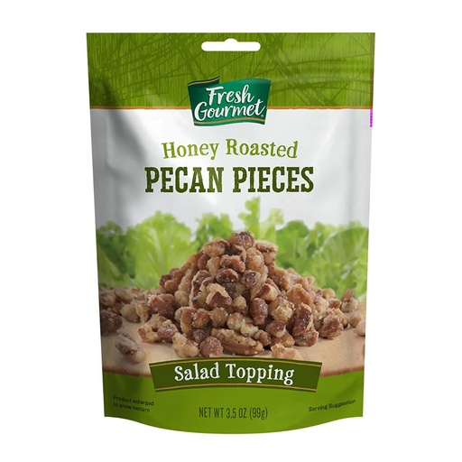 [787359177026] Topping Para Ensaladas - Piezas De Nueces Pecanas / Fresh Gourmet / 99g