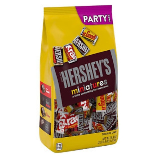 [034000214587] Bolsa De Chocolates Hershey’s Miniaturas / 1.01Kg