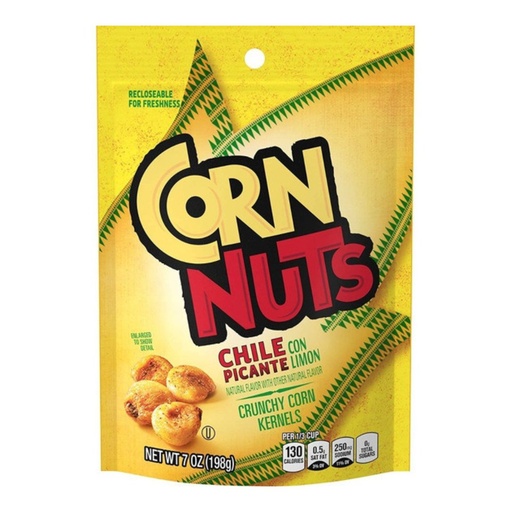 [071159000807] Corn Nuts - Chile Picante Con Limón / 198g