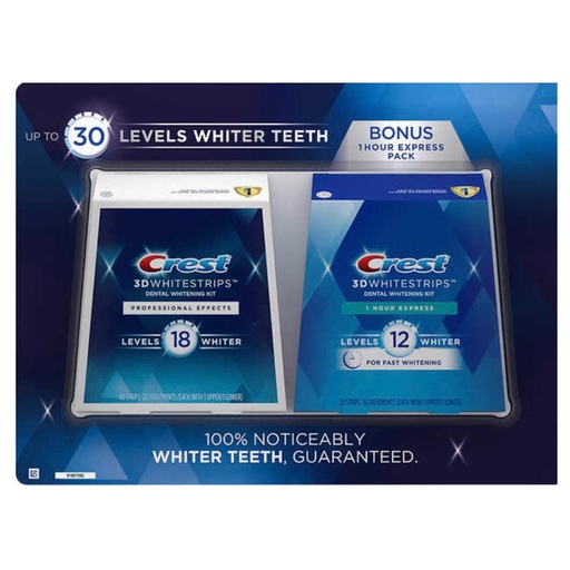 [889714002421] Kit Dental Blanqueador - Crest 3D Whitening / 2 Pack