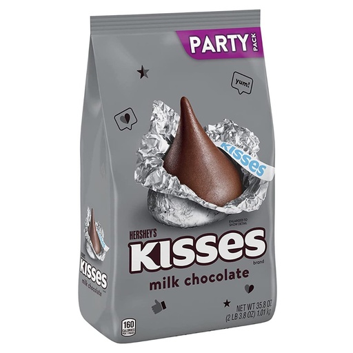 [034000134809] Chocolates De Leche, Hershey’s Kisses / 1.01Kg