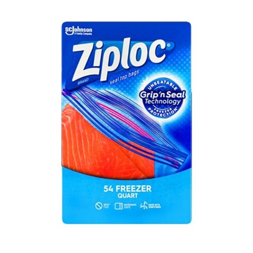 Bolsas Ziploc Grip’s Seal - Para Freezer / 54 Und