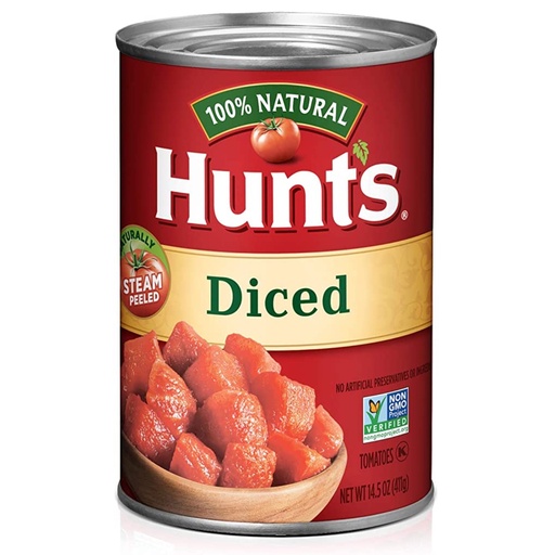 [0027000380406] Tomate En Cubo, Hunt’s / 411g