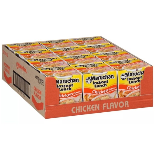 Ramen Sopa Instantánea De Pollo, Maruchan / 64g / 12 Pack