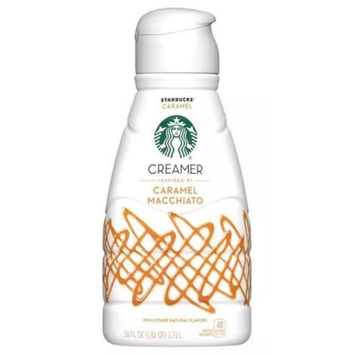 [050000407958] Crema Para Cafés Sabor Caramel Macchiato / Starbucks / 1.71L