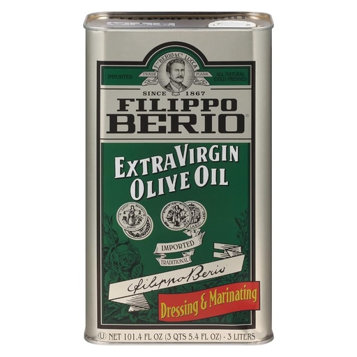Aceite De Oliva Extra Virgen / Flippo Berio / 3L