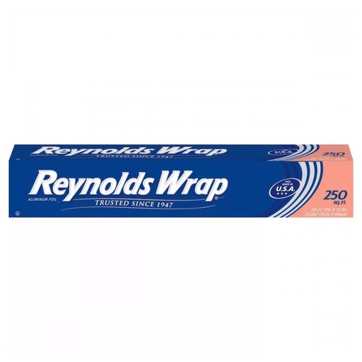 [010900060547] Papel Aluminio Reynolds Wrap / 76.2m x 304mm / 250 SQ FT