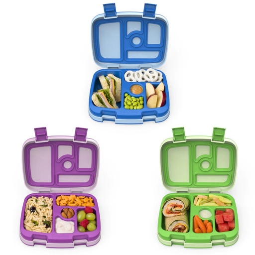 Set De Contenedores De Comida Con Compartimientos Para Niños / Betgo Kids / 3 Pack