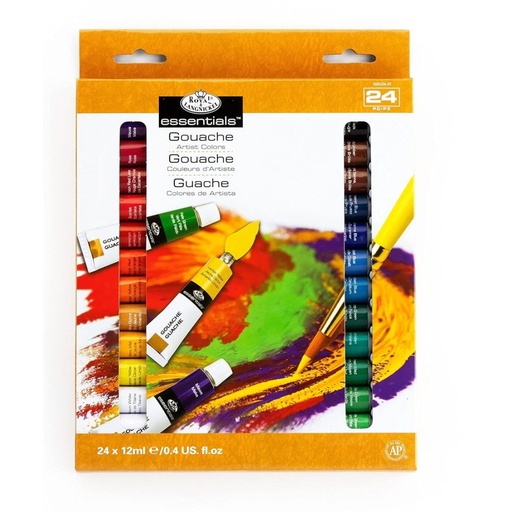 Pintura En Tubo Royal &amp; Langnickel - Guache Pintura De Artista / 24 Pack / 12 mL