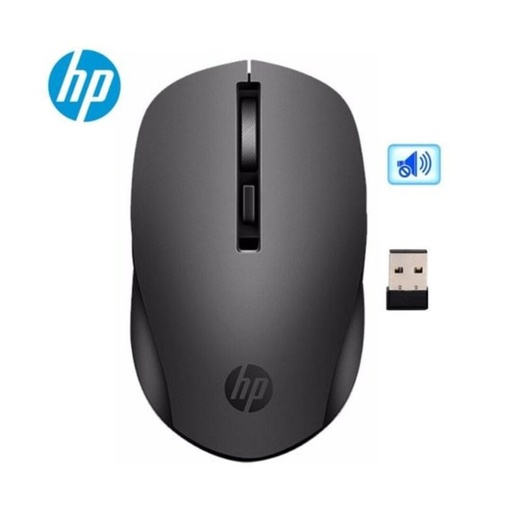 Mouse Inalámbrico HP S1000 Plus / Color Negro