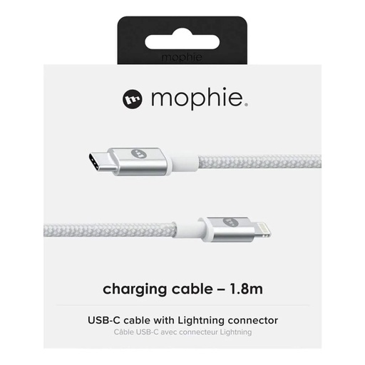 Cable De Carga USB-C a Lightning / Mophie / 1.8 Metros