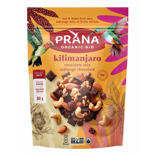 [877693008138] Kilimanjaro Trail Mix Con Chocolate 70% / Prana Organic / 681g