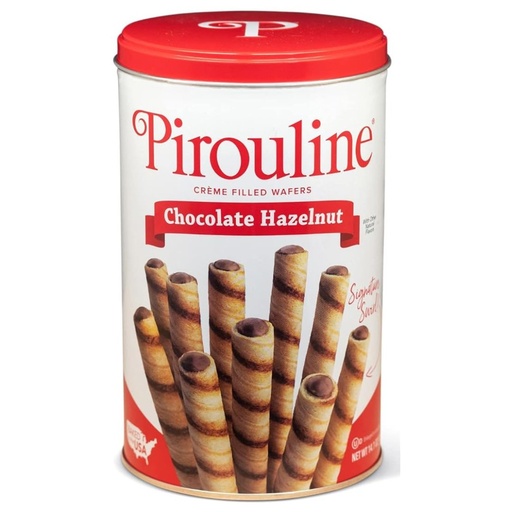 [042456005055] Lata De Pirouline Rellena De Crema De Chocolate y Avellanas / 400g