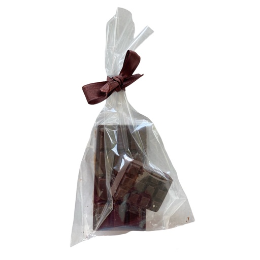 Chocolate Oscuro Artesanal Con Frutos Secos / 35g