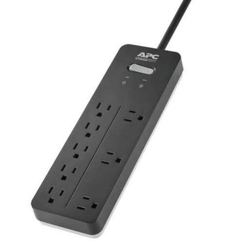 Protector De Sobretensiones De 8 Salidas Para Hogar/Oficina - SurgeArrest de APC