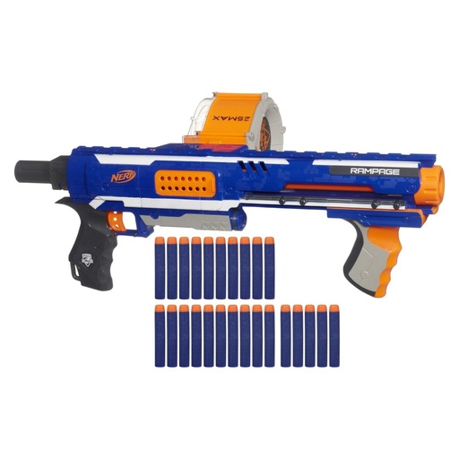 Lanzador Hasbro Nerf N-Strike Elite Rampage / 25 Dardos