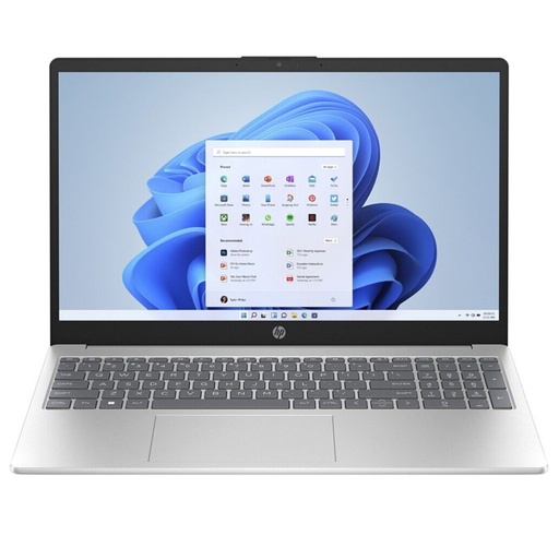 Laptop HP 15.6" 15-Fc0013od Amd Ryzen 3 7320u / 256GB SSD / 8GB RAM / Windows 11 / Plateada