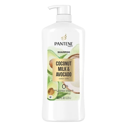 [080878199051] Champú Pantene Pro-v Coconut Milk &amp; Aguacate / 1.13 Kg