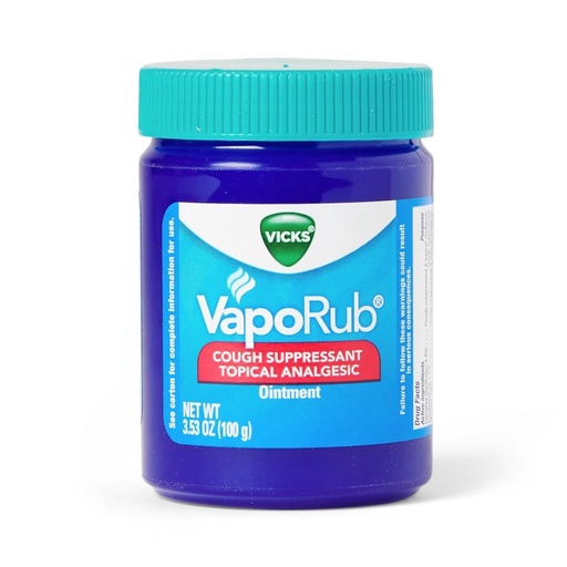 Vicks Vaporub Analgésico Tópico, 100g