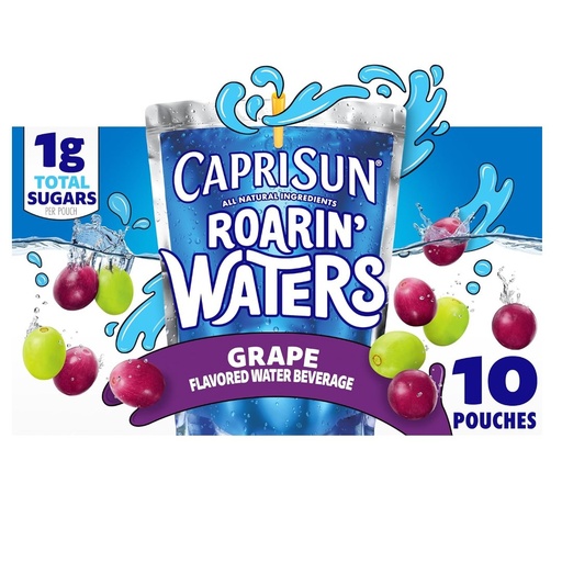 [087684001158] Jugo Capri Sun - Uva 1g Total De Azúcar / 10 Pack / 177mL