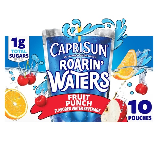[087684002872] Jugo Capri Sun - Fruit Punch 1g Total De Azúcar / 10 Pack / 177mL