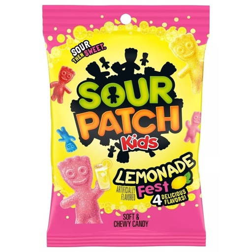 [070462010909] Gomitas Sour Patch Kids - Limonada Fest / 227g