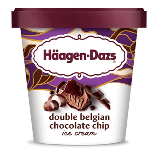 Helado Doble Chispa De Chocolate Belga / Haagen-Dazs / 414mL