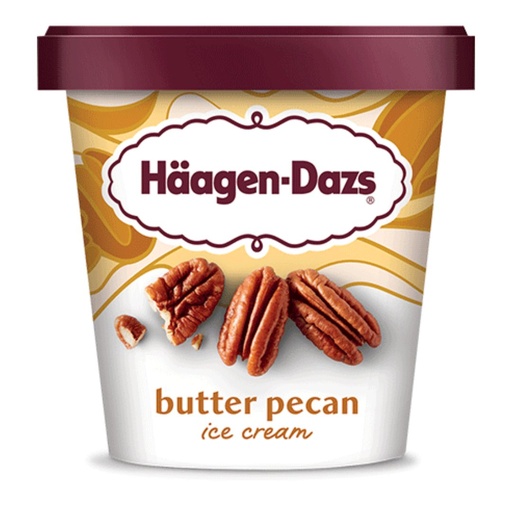 Helado Sabor Mantequilla De Nuez / Haagen-Dazs / 414mL