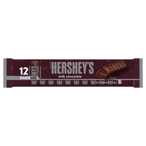 [034000070183] Chocolate Hershey´s Snack Size / 12 Pack / 153g