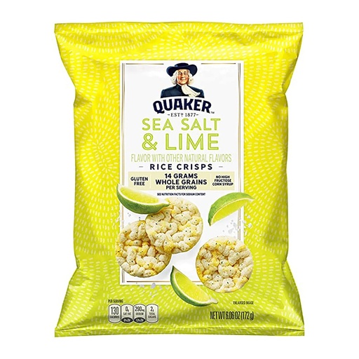 [030000562482] Crisps De Arroz - Sal Y Limón / Quaker / 172g