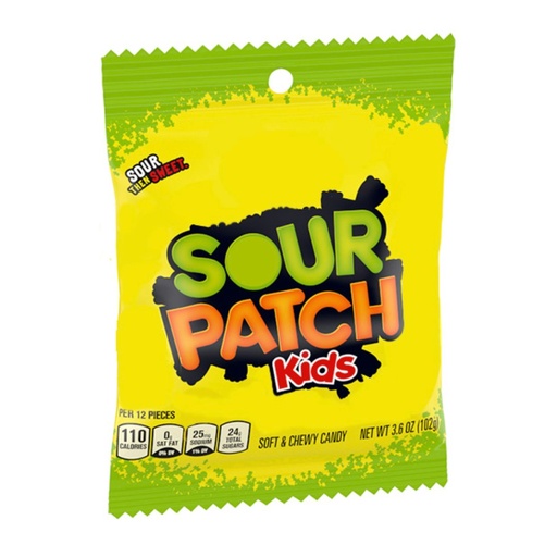 [070462006599] Gomitas Sour Patch Kids / 102g