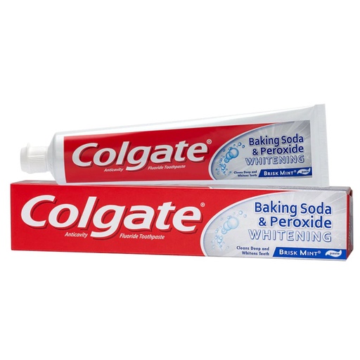 [035000510921] Pasta Dental Colgate Blanqueadora Con bicarbonato De Sodio y Peróxido / 113g