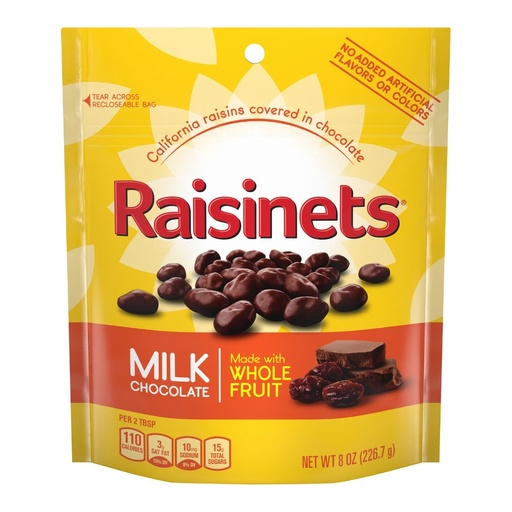 [099900403851] Pasas Cubiertas De Chocolate De Leche / Raisinets / 226.7g