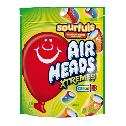 [073390009175] Gomitas Air Heads Xtremes / 255g