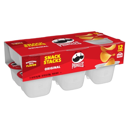 [038000845772] Pringles Sabor Original, Tamaño Snack / 12 Pack / 19g