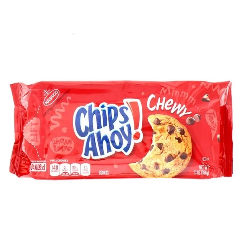 [044000032234] Galletas Chips Ahoy Chewy / Nabisco / 368g