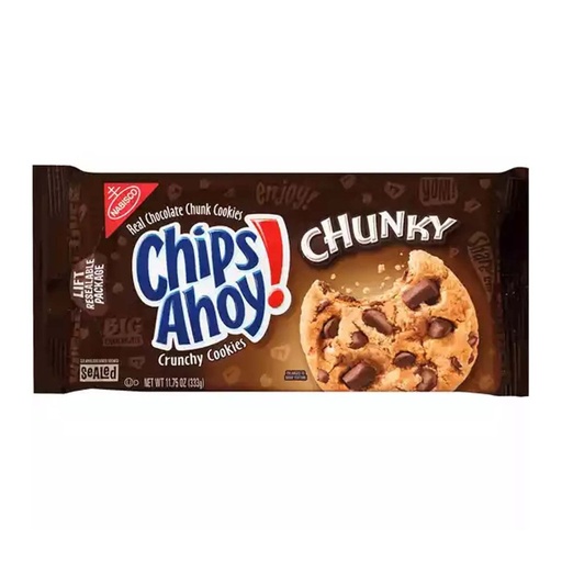 [044000032210] Galletas Chips Ahoy Chunky / Nabisco / 333g