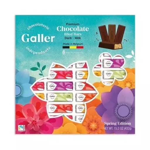[661090000013] Barras De Chocolate Rellenas  / Galler / 432g