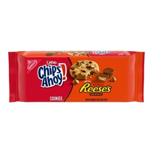 [044000029913] Galletas Chips Ahoy Chewy Con Chocolate Reese´s / Nabisco / 269g