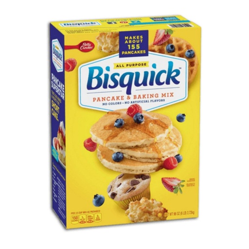 [016000430594] Mezcla De Panquecas Bisquick / Betty Crocker / 2.72kg