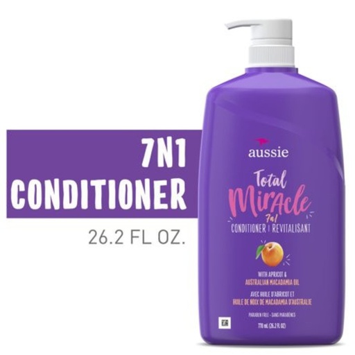 [381519183409] Acondicionador Milagroso 7 En 1 Con Aceite De Durazno Y Macadamia Australiana / Aussie / 778 Ml