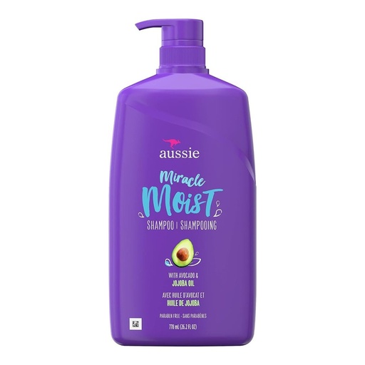 [381519186776] Champu Milagroso Humectante Con Aceite De Aguacate Y Jojoba / 778 Ml / Aussie