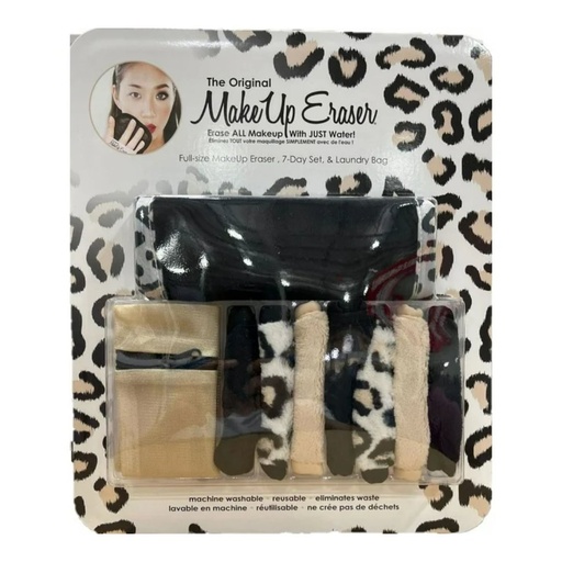[840237602123] Borrador De Maquillaje Original - Reusables / Juego De 7 Días + Bolsa De Lavandería