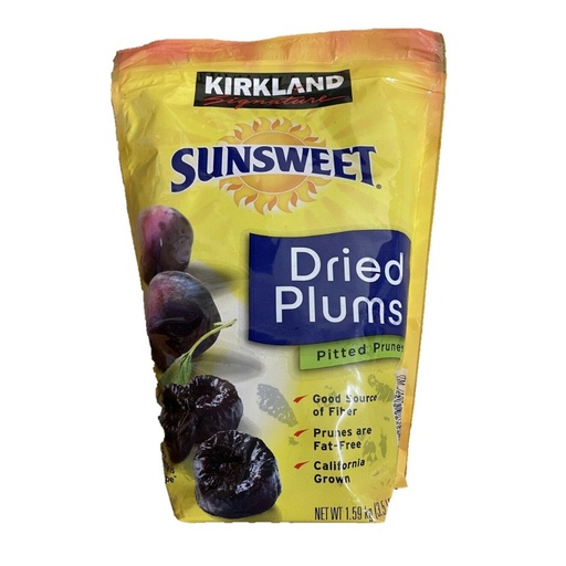 [096619983582] Ciruelas Pasas Sin Hueso Sunsweet / Kirkland Signature / 1.59 Kg