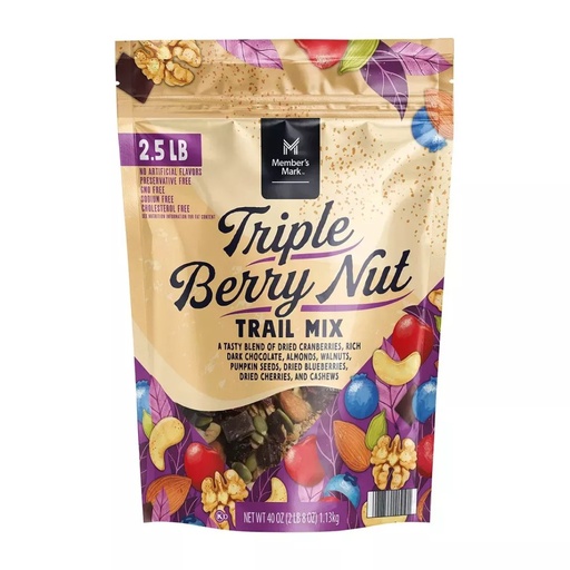 [078742226651] Triple Berry Nut Trail Mix / Member´s Mark / 1.13 Kg