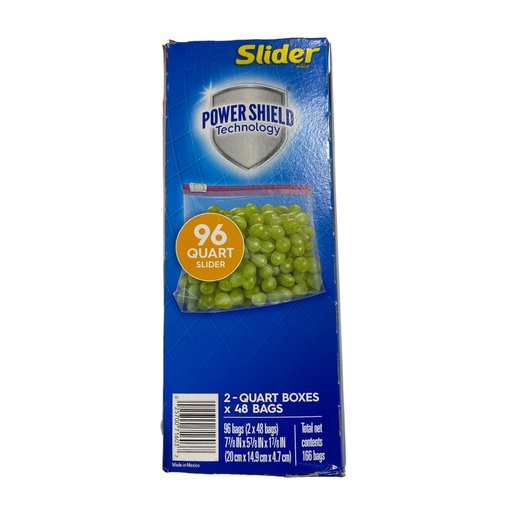 Bolsas Ziploc 20cm x 14.9cm / 48 Pack